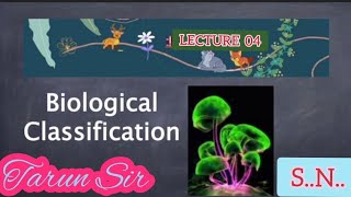 Biological Classification Lecture 04 by Tarun Sir For Class 11th Botany [upl. by Ilene]