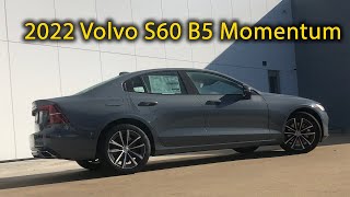 2022 Volvo S60 B5 Momentum Review Tour And Test Drive [upl. by Katha]