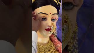 Navratri day 1 🤭 Jay mata Shailputri 🩷 song love arti hindisong trending devi ji 🙏🏼 [upl. by Cutler]