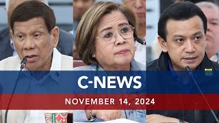 UNTV CNEWS  November 14 2024 [upl. by Thayne]