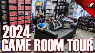 Logans 2024 Game Room Tour  Red Bandana Gaming [upl. by Eednus]