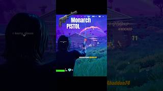 This is how it feels  Monarch Pistol  Fortnite  Highlights [upl. by Aarika]