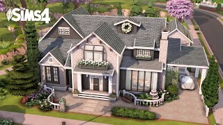 Large Family Cottage Interior  No CC  The Sims 4 Stop Motion Build [upl. by Ardath]