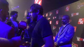 Dean Ambrose Interview Shield Reunion 120 minutes iron man match return to Brooklyn [upl. by Yesac67]