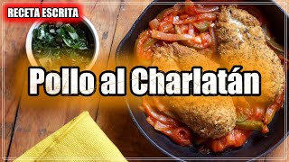 Pollo al Charlatán Receta en Salsa Cremosa [upl. by Jarnagin551]