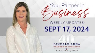 Lindale Chamber Events amp Updates  September 17 2024 [upl. by Eedya]