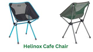 Helinox Cafe Chair [upl. by Namlas]