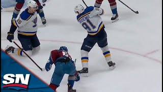 Vladimir Tarasenko Shows Off Quick Release Firing It Past Darcy Keumper To Get Blues On Board [upl. by Hellene15]