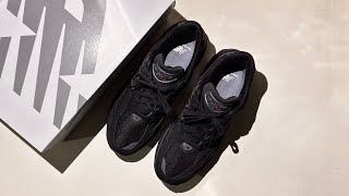 New Balance 990v6 Triple Black U990BB6 Unboxing With RCP280 Insole [upl. by Russon989]