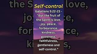 Biblical Truths II  Selfcontrol jesusinfluencer bible biblereading jesuslovesyou [upl. by Latreshia]