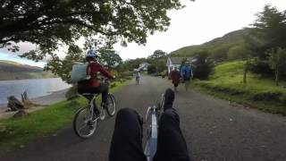 Flevo Racer on Loch Lomond cycle route Tarbet to Luss [upl. by Aliber]