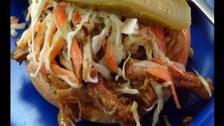 How to Make Cola Braised Pulled Pork amp Spicy Mustard Sauce [upl. by Shull]