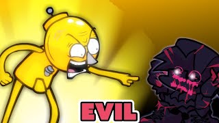 Friday Night Funkin Evil BF vs Benson FLASH WARNING [upl. by Olegnad]