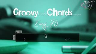 Groovy Three Chords Backing Track in A Minor  120 bpm [upl. by Nnaylime48]