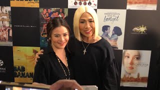 Vice Ganda Supports Dawn Zulueta at Saan Ka Man Naroroon Restored Premiere [upl. by Spatola140]