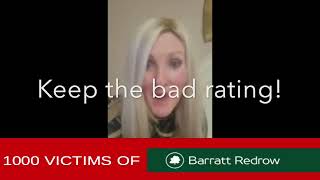 Videos from the 1000 victims of Barratt Redrow the combustible banned material fire stair builder [upl. by Goetz]