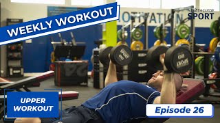 Ep26 Upper Workout with Marc [upl. by Omari]