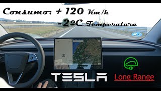 Consumo en Invierno del Tesla Model 3 highland long range [upl. by Parry]