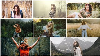 Nature Photography For girls  Marvelous outdoors portrait Photo  shorts [upl. by Onitram]