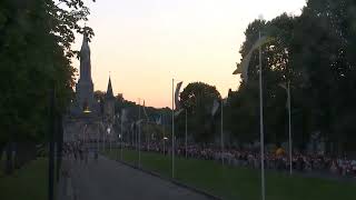 Procession Mariale aux flambeaux at the Sanctuaire de Lourdes  11 August 2024 [upl. by Murry]