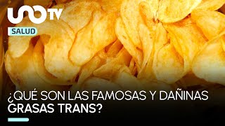 ¿Qué son las grasas trans y cómo afectan a la salud [upl. by Allys]