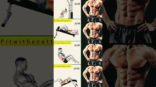 Ripped ABS workout at home  shorts reels trending absworkout yt [upl. by Namialus]