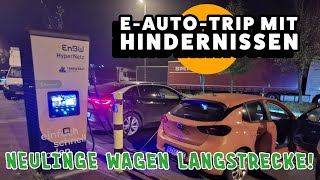 EAutoTrip mit Hindernissen Neulinge wagen Langstrecke in der SHZ [upl. by Holihs]