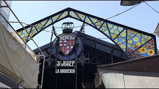 La Boqueria  Die beliebtesten Markthallen von Barcelona [upl. by Nylak950]