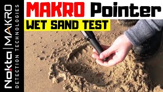 Makro Pointer wet sand test at the Beach [upl. by Ettelorahc235]