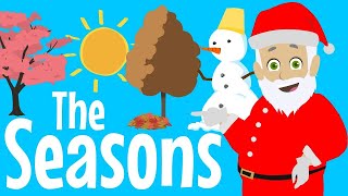 Seasons  Seasons of the Year  The Four Seasons  Spring  Summer  Autumn  Winter [upl. by Bluh]