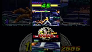 Yashiro vs Takuma🔥kof 2005 unique kof retrogaming fightinggames [upl. by Joelynn968]