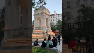 Things to do in Paris  street danse  📍 Fountain des innocents paris [upl. by Atalie]