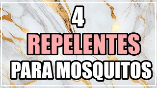 🦟 4 REPELENTES PARA MOSQUITOS NATURALES 🦟 Repelentes para moscas y mosquitos FACIL 🦟 [upl. by Prinz]