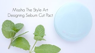 Review Missha The Style Art Designing Sebum Cut Pact [upl. by Yor]