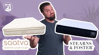 Saatva vs Stearns amp Foster Lakeridge Mattress Comparison  Which Luxury Bed Is Best For You [upl. by Ettigdirb894]