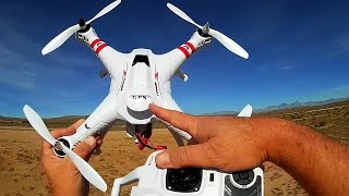 Bayangtoys X16 GPS quotUpgraded Versionquot Drone Flight Test Review [upl. by Westmoreland]