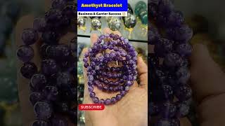 Amethyst bracelet benefits  amethyst Bracelet details  how to use amethyst bracelet shorts [upl. by Ackerley350]