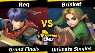 UWaterloo SSBU S23w12 Grand Finals  Req Ike vs Brisket Young Link [upl. by Staci]