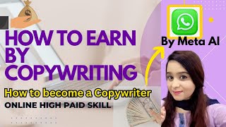 What is Copywriting  How to use meta ai in whatsapp for copywriting [upl. by Eohce973]