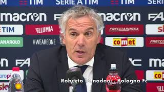 Donadoni commenta Bologna  Juventus [upl. by Dickey678]