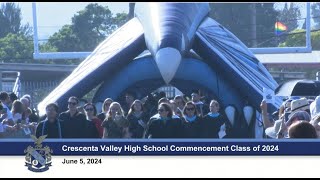 Crescenta Valley High School Commencement Class of 2024  June 5 2024 [upl. by Anwahsar]