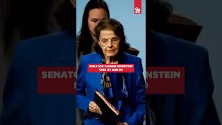 Senator Dianne Feinstein dies at age 90 [upl. by Biernat]