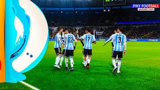 BRAZIL VS ARGENTINA COPA AMERICA 2024  Full Match All Goals HD  Gameplay PC PES [upl. by Verena422]