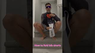 How to properly fold bib shorts [upl. by Foster]