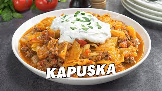 KAPUSKA  Turkish CABBAGE amp GROUND BEEF STEW Delicious amp Easy Dinner Recipe by Always Yummy [upl. by Lananna]