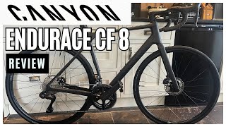 Canyon Endurace CF 8 Ultegra Di2 2024 1st look Review [upl. by Annalise]