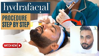 Hydrafacial Procedure Step by Step  SkinQure [upl. by Ettenor528]