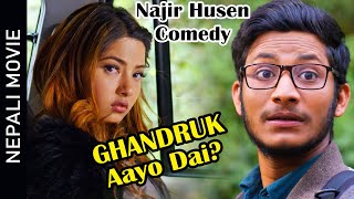 TIMI SANGA  New Nepali Movie 2021  NAJIR HUSEN Comedy  Ghandruk Aayo Dai  Ft Samragyee RL Shah [upl. by Freyah401]