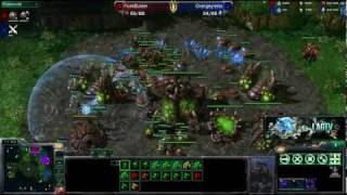 FunkBuster Z VS Orangeyness P  Starcraft 2 LAGTV [upl. by Cy]