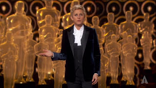 Ellen DeGeneres 86th Oscars Opening [upl. by Yetak]